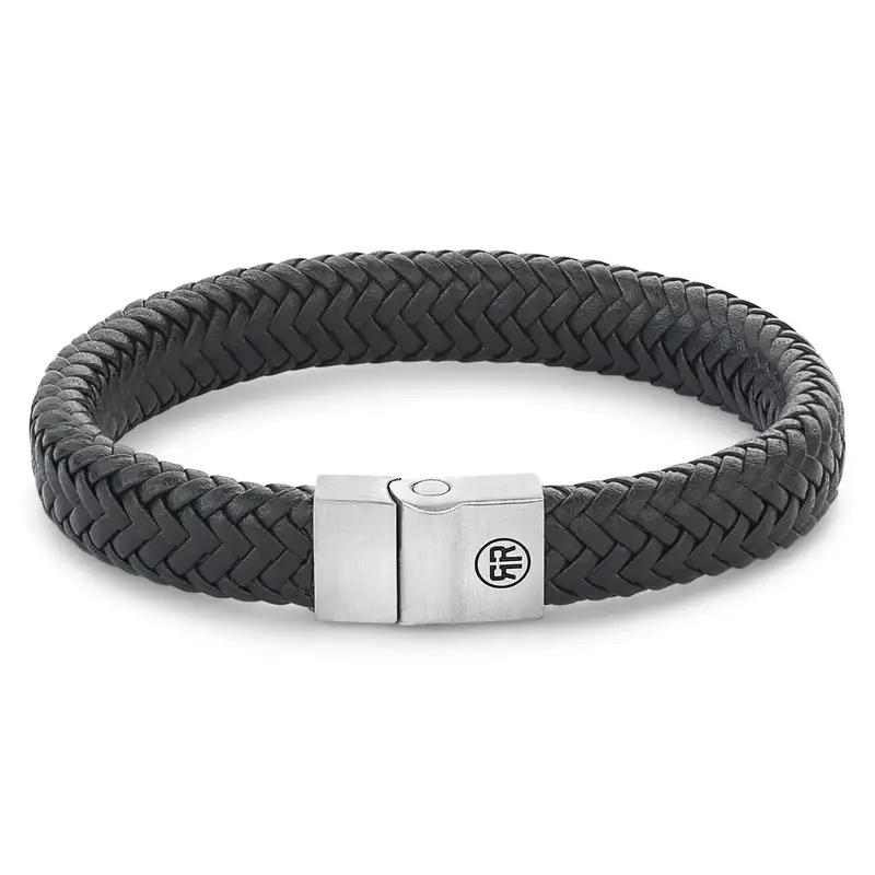 Full Metal Herringbone Black Matt